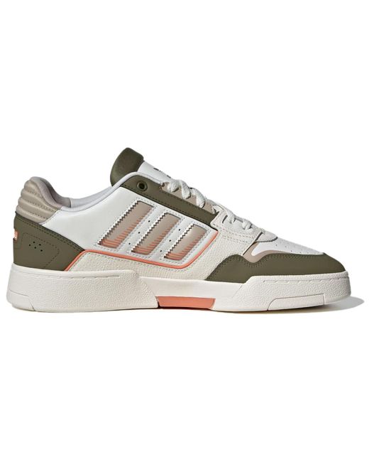 Adidas White Drop Step Low 2.0