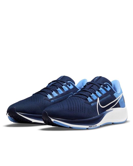 Nike Blue Air Zoom Pegasus 38 'Unc' for men