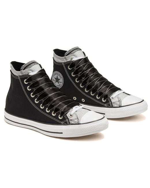 Converse Black Double Upper Chuck Taylor All Star for men