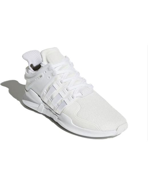 Adidas White Eqt Support Adv 'Triple' for men