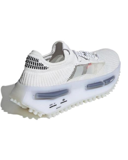 Adidas White Originals Nmd_S1 Running Shoes for men