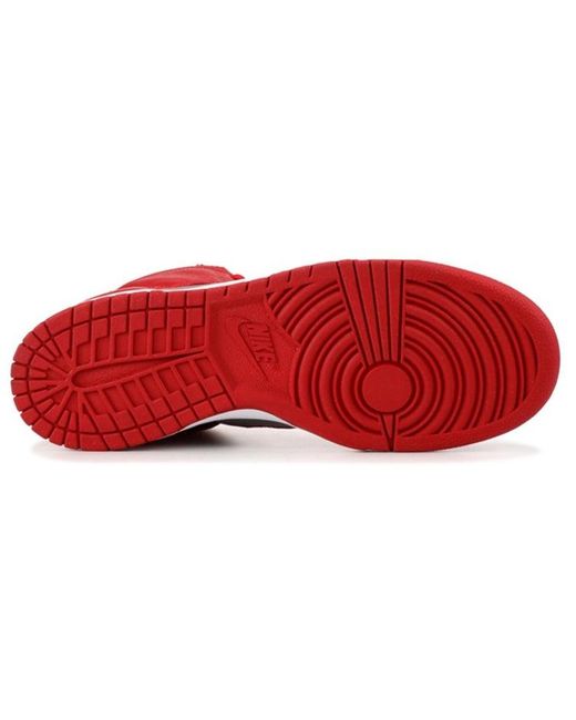 Nike Red Dunk High 'Unlv' for men