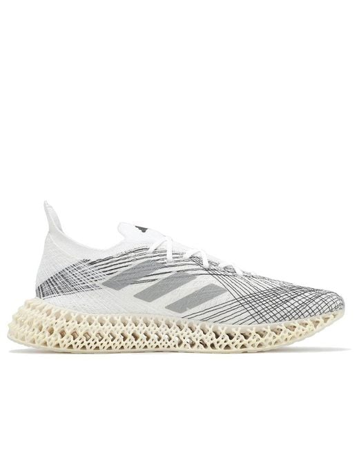 Adidas White X Strung 4Dfwd 'Cloud Core' for men