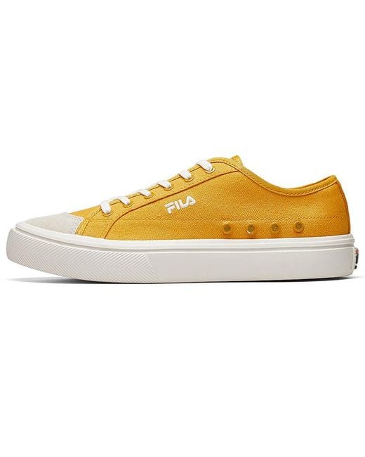 Fila Yellow (Wmns) Fila Benetti Canva Shoes