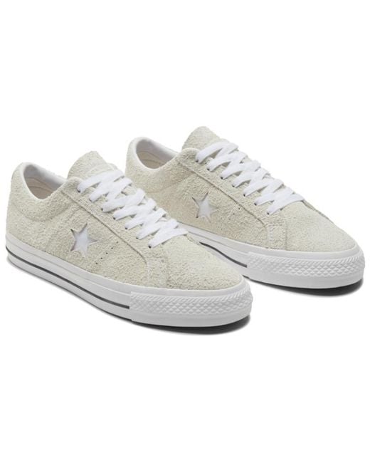 Converse White One Star Pro Ox 'Egret' for men