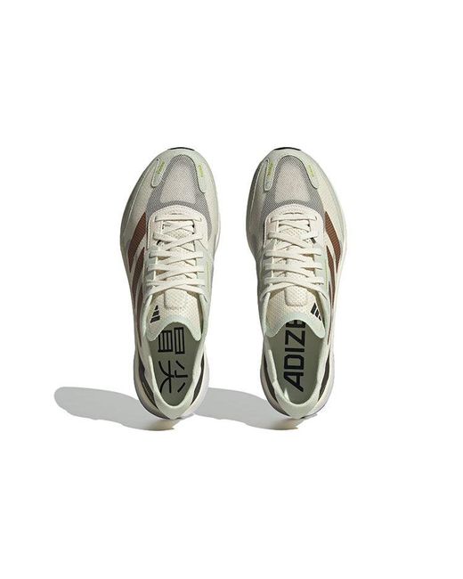 Adidas White Adizero Boston 11 Shanghai Marathon for men