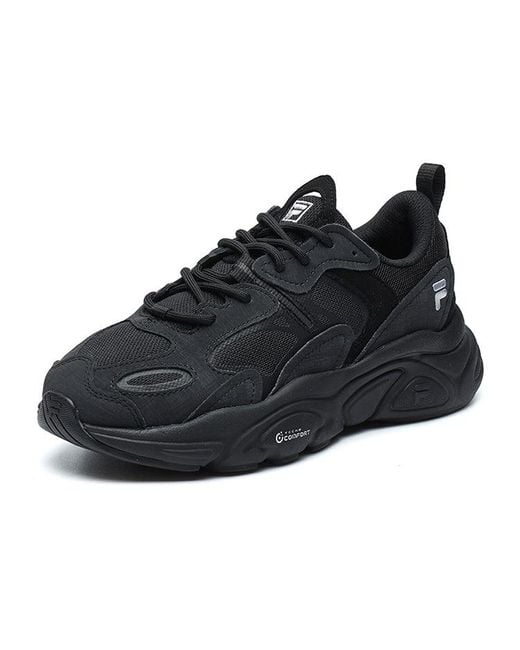 Fila Black (Wmns) Mars 2 Low-Top Running Shoes