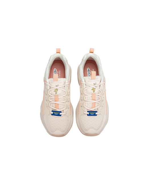 Skechers White (Wmns) D'Lites 4.0