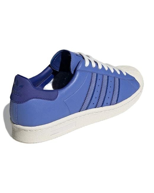 Adidas Blue Originals Superstar 80S Real Lilac for men