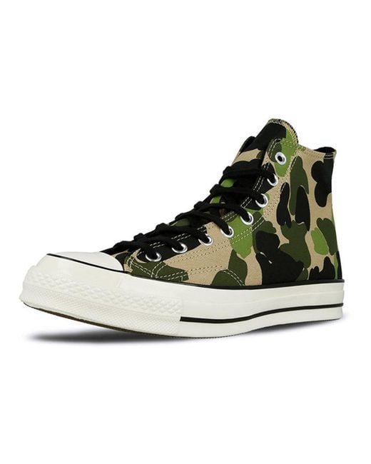 Converse Green Chuck 70 Hi 'Archive Prints for men