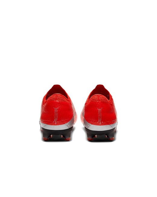 Nike Red Mercurial Vapor 13 Elite Fg 'Max Metallic' for men