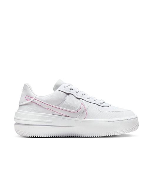 Nike Pink (Wmns) Air Force 1 Plt.Af.Orm Fireberry'
