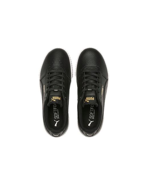 PUMA Black (Wmns) Carina Lux/ Low Sneakers