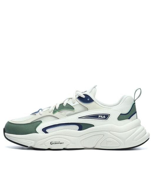 Fila White Mars 1 S Shoes 'Sea' for men
