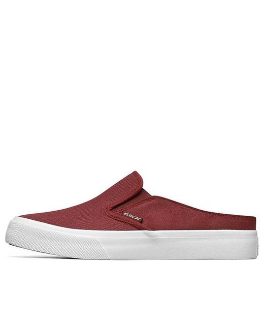 Skechers Slip-on Shoes Red in Brown for Men | Lyst