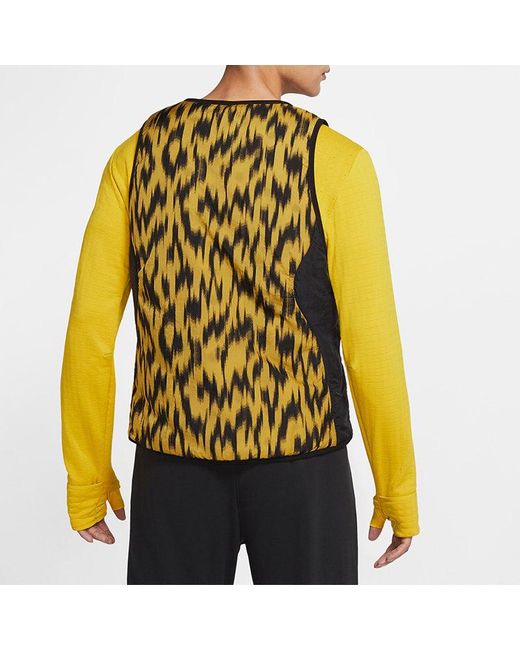 Nike Black Aerolayer Wild Run Running Sports Vest for men