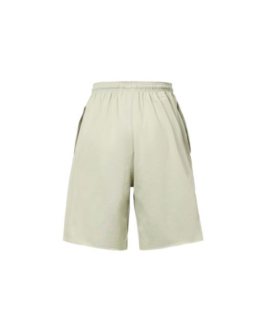 Nike Natural Logo Embroidered Alphabet Printing Elastic Waistband Straight Casual Shorts Light Stone for men
