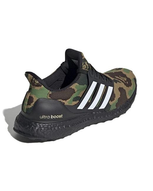 Adidas Green X A Bathing Ape Ultraboost 4.0 Camo' for men