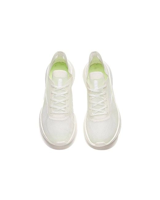 Anta White Hydrogen Run Zero 'Ivory' for men
