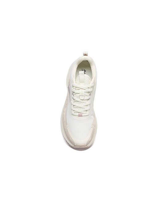 Anta White (Wmns) Running Series Sneakers Trail