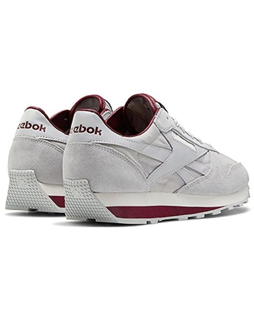 Reebok White Classic Leather Az Merlot' for men