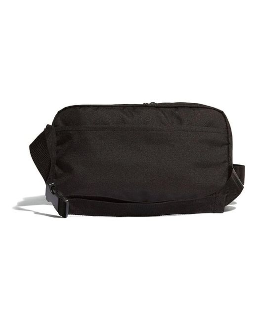 Adidas Black Lin Core Shoulder Bag Whtie' for men