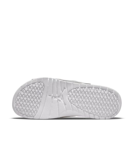 Nike White Hydro 6 Retro Slides 'Dongdan Beijing Tour' for men