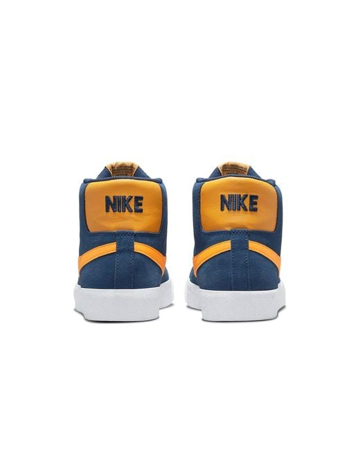 Nike Blue Zoom Blazer Mid Sb 'Michigan' for men