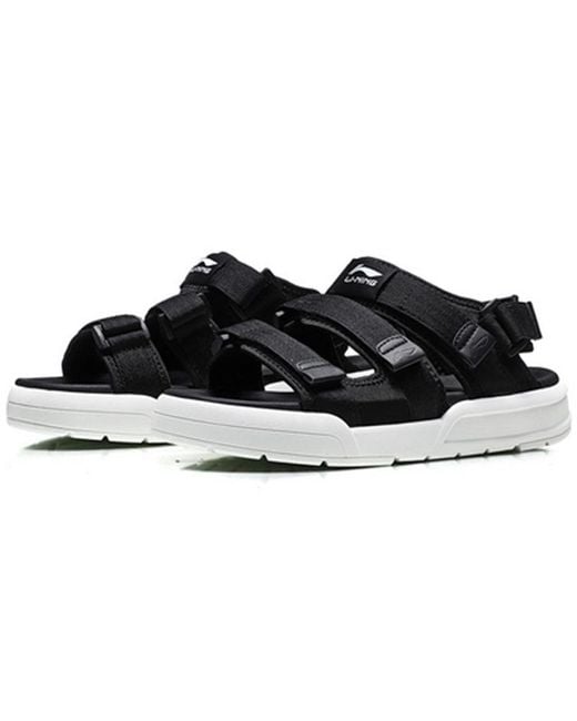 Li-ning Black (Wmns) Strappy Sandals