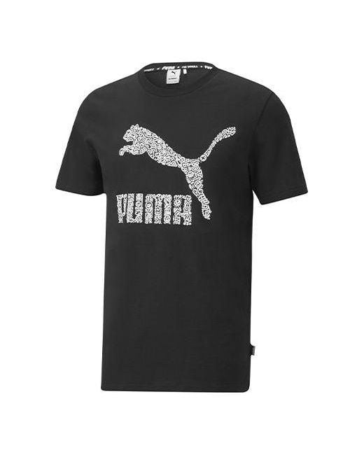 PUMA Black X Mr Doodle T-Shirt for men