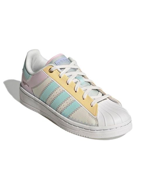 Adidas White (Wmns) Superstar Ot Tech Halo Mint'