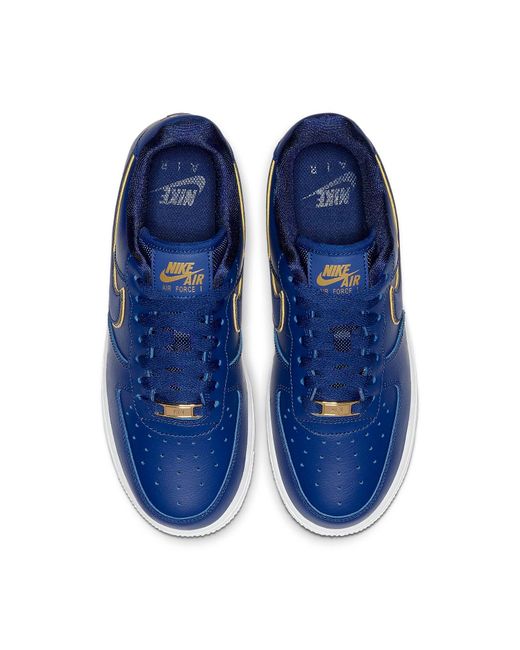 Nike Blue (Wmns) Air Force 1 Low Swoosh'