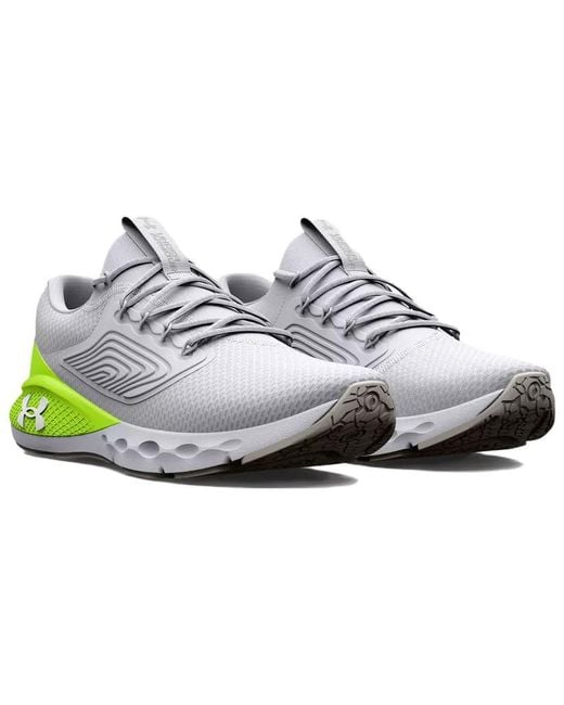 Under Armour White Charged Vantage 2 Lime Surge' for men