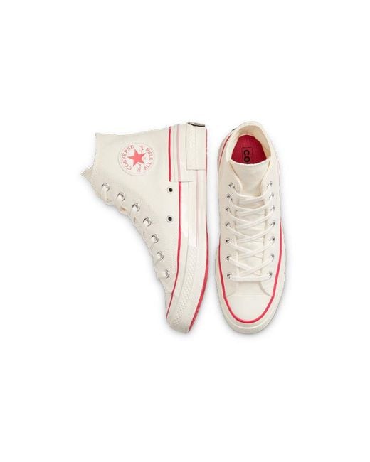 Converse White (Wmns) Chuck 70 High 'Popped Color