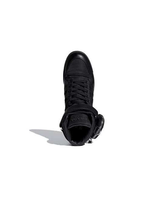 Adidas Black Prada X Originals Forum High Sneakers