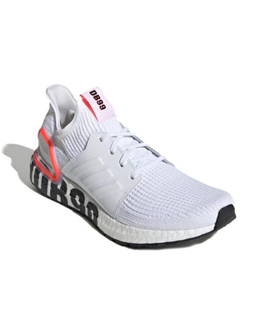 Adidas White David Beckham X Ultraboost 2019 'Triple Crown 20Th Anniversary' for men