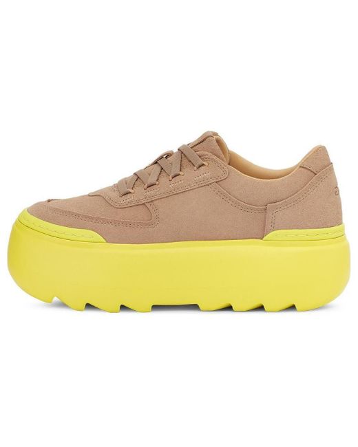 Ugg Yellow (Wmns) Marin Mega Lace 'Sand Pearfect'