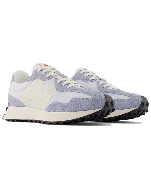 New Balance White 327 Sea Salt' for men