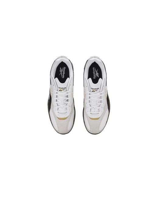 Reebok White Hammer Street Shoes Gum' for men