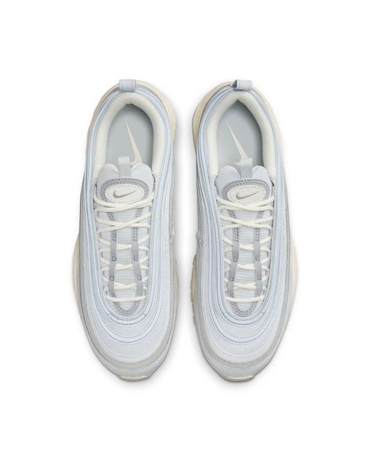 Nike White Air Max 97 'Pure Platinum Wolf Sail' for men