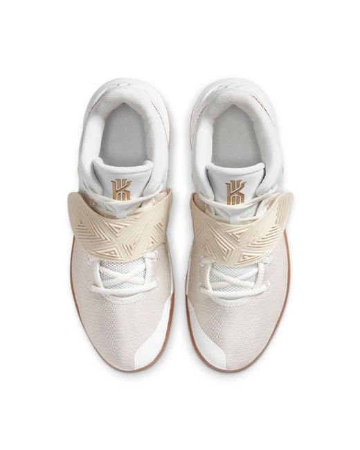 Nike White Kyrie Flytrap 3 Ep Metallic' for men
