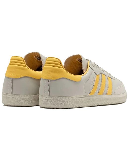 Adidas White X Pharrell Humanrace Samba 'Bold Alumina' for men