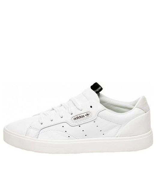 Adidas White (Wmns) Sleek 'Triple'