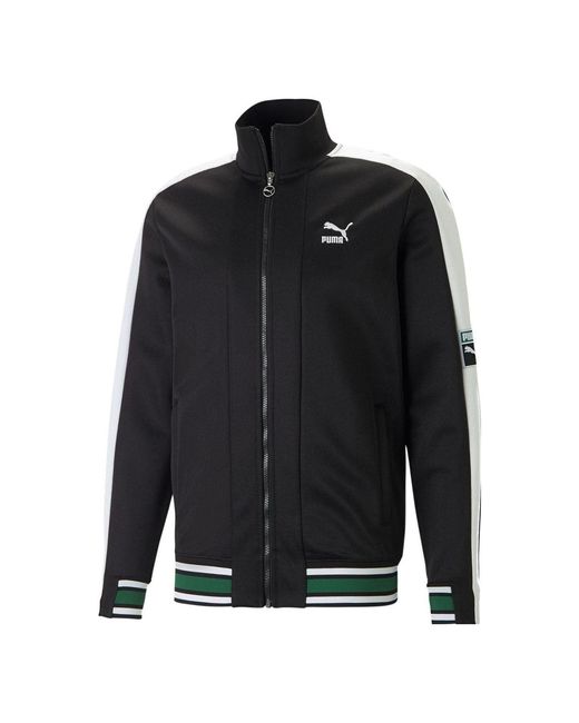 PUMA Black T7 Archive Remaster Track Jacket for men