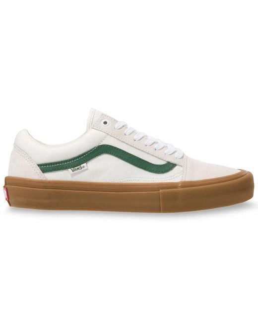 Vans White Old Skool Pro for men