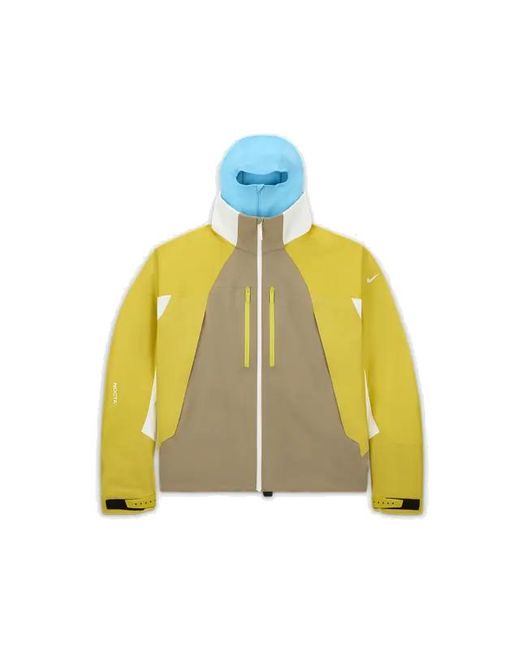 Nike Yellow X Nocta Drake 'Art Bala Tech Jacket 'Vivid Sulfur' for men