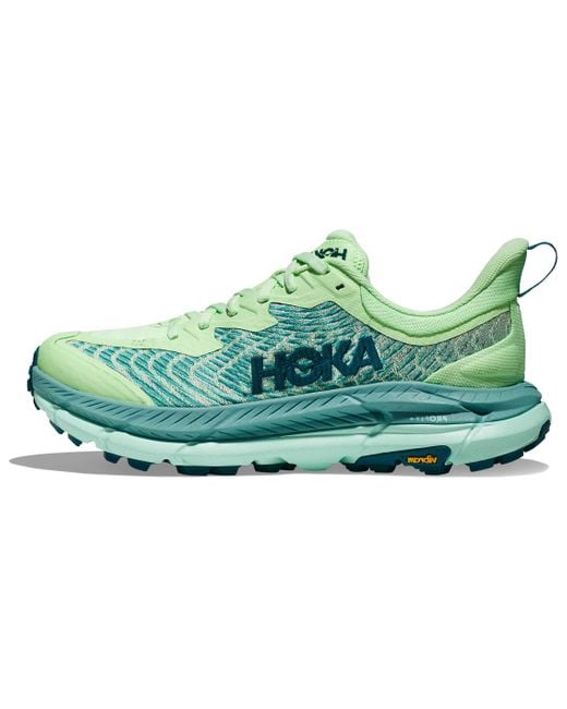 Hoka One One Green Mafate Speed 4 Trail Shoes