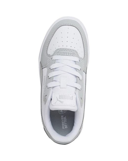 PUMA White Caven 2.0 Sneakers for men