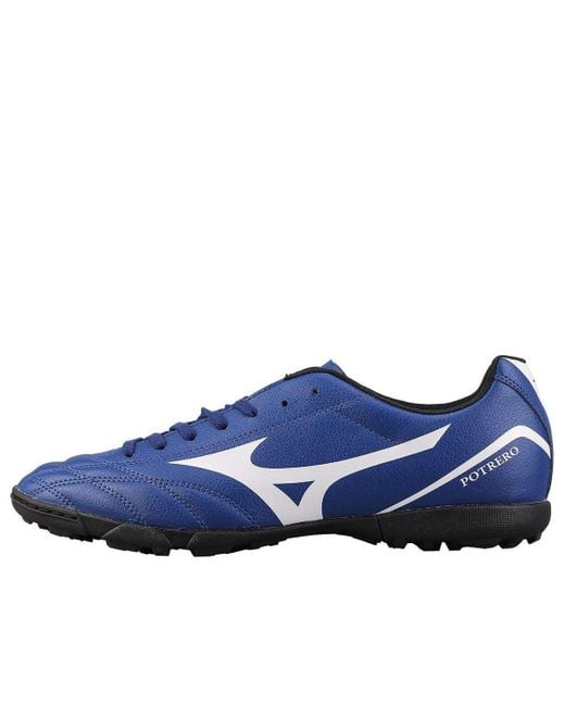 Mizuno Blue Potrero Wide As Broken Nail Soccer Shoes for men