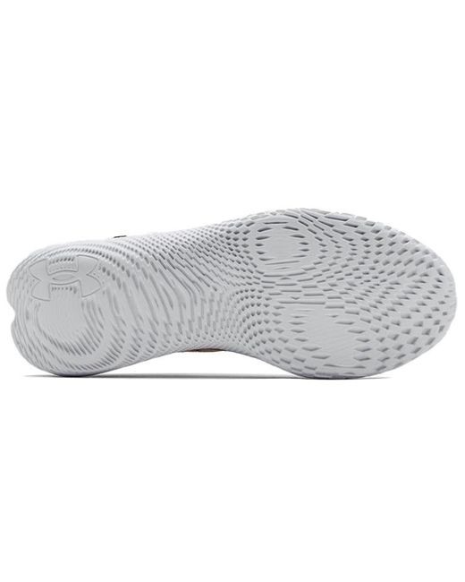 Under Armour White Armour Flow Velociti Wind Running Shoes for men